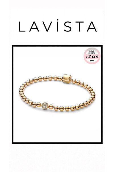 Lavista Silver Boncuklu Renkli Gümüş Bileklik