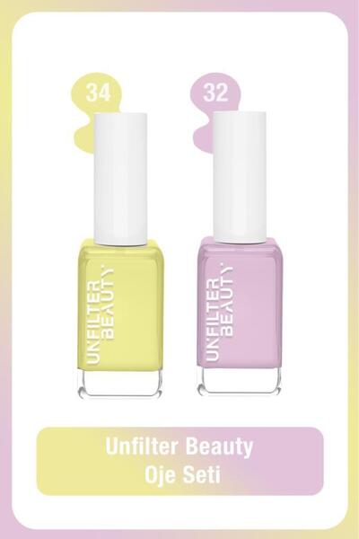 Unfilter Beauty Unfilter Beauty No: 34 + No: 32 Oje Seti