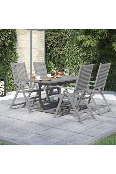 Concept Set mobilier de grădină, 5 piese, lemn masiv de acacia
