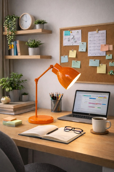 ARTILED Modern Endüstriyel Masa Lambası – Hareketli Metal Gövde – E27 Duy – O...