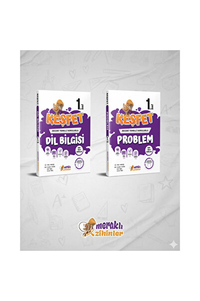 meraklı zihinler 1.SINIF KEŞFET DİL BİLGİSİ-PROBLEM [2'Lİ SET](2025)
