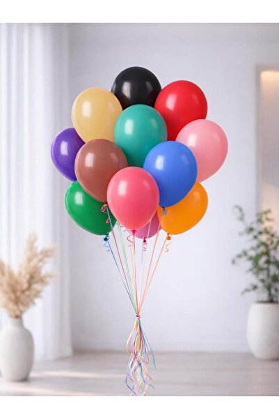 Kalisan Karışık Renk Mini Balon 5 inc 12 cm 100'lü