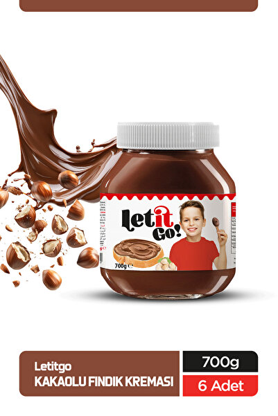 LET IT GO Kakaolu Fındık Kreması 700 Gr