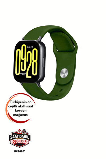 PSGT Xiaomi Redmi Watch 5 Active (22MM) Akıllı Saat Kordonu Klasik Silikon Ko...