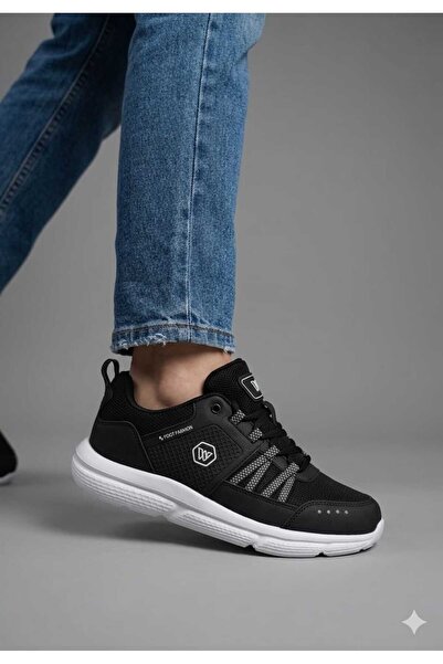 McDark Pantofi sport alb-negru UNISEX, care nu îngălbenește și au o tehnologi...