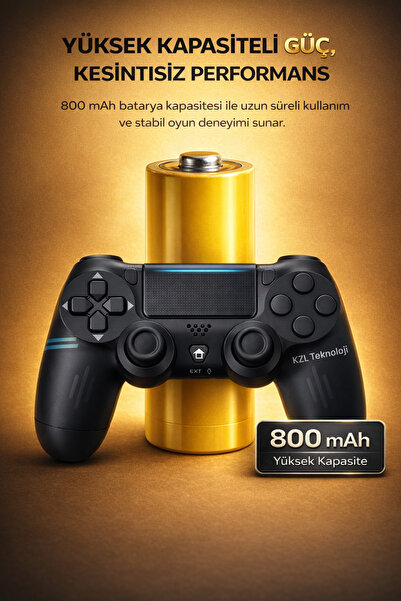 Maybax Kablosuz Bilgisayar Oyun Kolu Wireless Joystick PC Laptop Tablet Mobile Playstation4 Uyumlu
