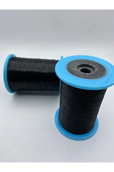 Hedef Bijuteri Black Fishing Line - 0.50 Mm Fixed Black Fishing Line, Bag, Accessory Making Fishing Line (~400-450M)