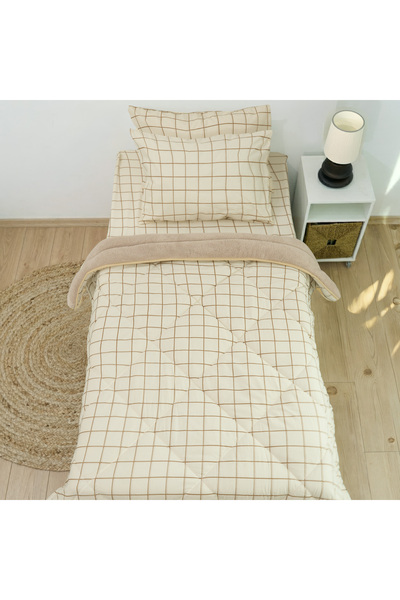 Arma Concept Σετ ύπνου & πάπλωμα με μονόχρωμο σχέδιο Pufidik Wellsoft + 2 μαξ...