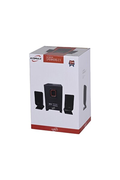 Korax 5101 Aux-Usb-sd-fm-bluetooth Destekli 2+1 Ofis&Ev&Kafe Ses Sistemi + 2 ...