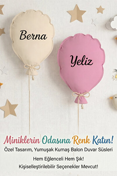 Miomundo Bebek & Çocuk Odası Dekor Balon | Dekoratif Yastık | Hediye | Babysh...
