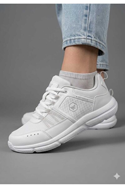 McDark Λευκά αθλητικά παπούτσια UNISEX, που δεν κιτρινίζουν και με τεχνολογία...