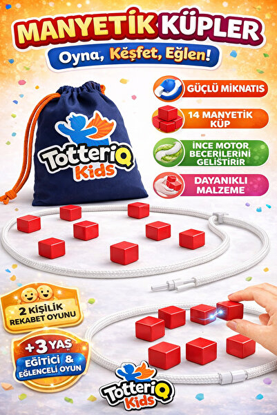 TOTTERİQ Stones manyetik küpler Manyetik Taş Oyunu - Çocuklar Ve yetişkinler ...