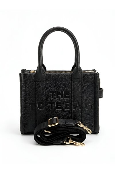 Satuna Kadın Deri Görünümlü Mini Tote Çanta - The Tote Bag Stili