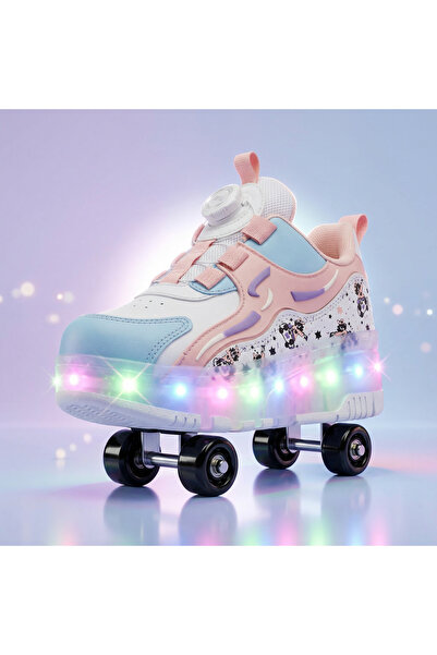 ROCKY PATENLİ IŞIKLI SPOR AYAKKABISI & TEKERLEKLİ SNEAKERS