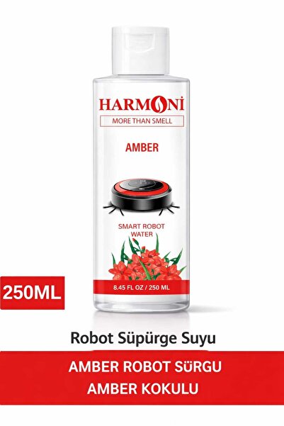 HARMONİ Amber Kokulu Akıllı Robot Süpürge Suyu, Mop Suyu Yüzey Temizleyici Ro...