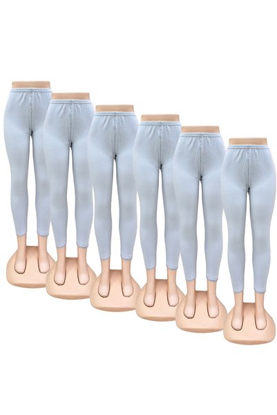 City Rose Fashion 6 Pack Women's 100% Perforated Cotton Tight Underwear