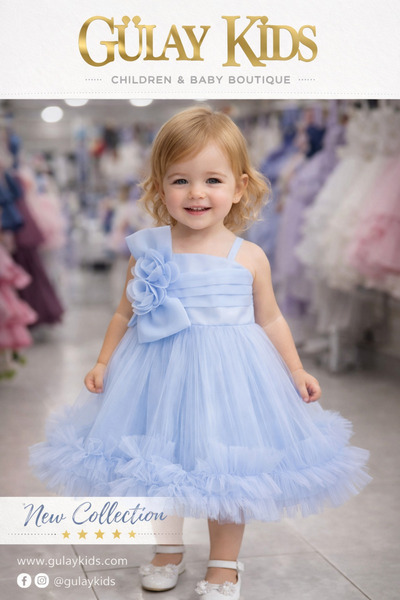 GLY STORE Kız Çocuk Bebe Elbise