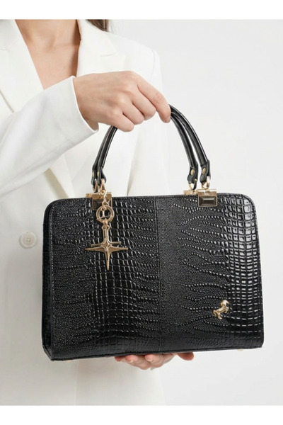 H&D COLLECTİON حقيبة يد نسائية من ميامي بولو كلوب مع هدية إكسسوار