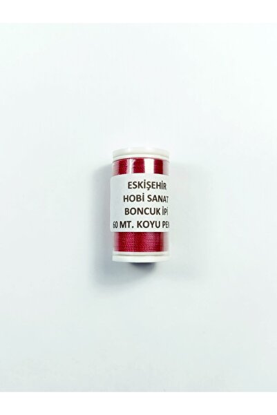 Eskişehir hobi sanat 60 Meters Dark Pink Sand Bead Thread Miyuki Thread