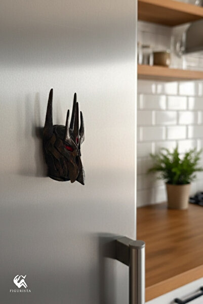 Figurista Sauron – Lord of the Rings Figürlü 3 Boyutlu Mıknatıslı Dekoratif M...