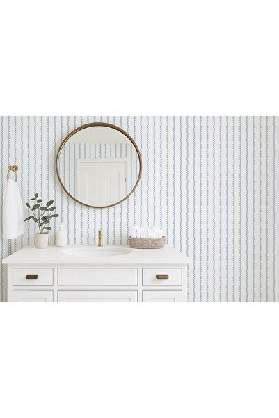 DECOMALL (PP-161) Αυτοκόλλητο τοίχου με καμπυλωτές ρίγες – Αυτοκόλλητη επένδυ...