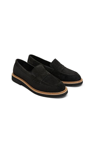 EMIENZA Vega Tape Detailed Suede Women's Loafer