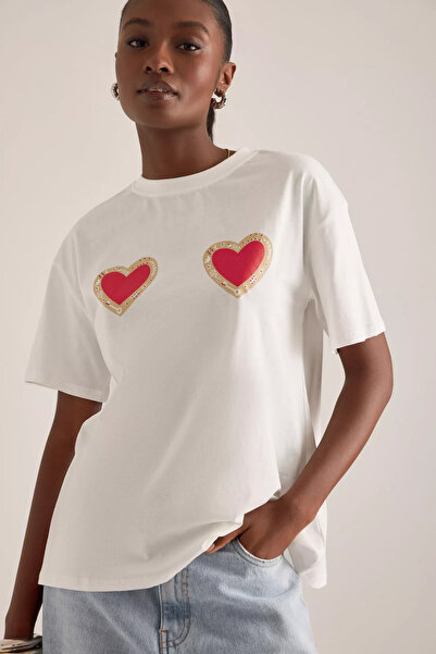 Jose Clothing Premium Oversize Cut Short Sleeve Printed T-Shirt