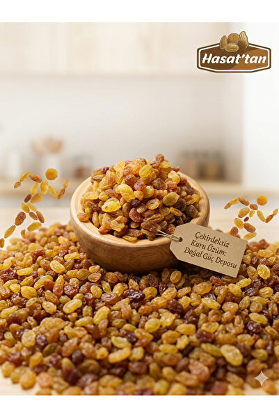 HASATTAN ÜZÜM ÇEKİRDEKSİZ SARI İZMİR İRİ TANELİ 500 GR