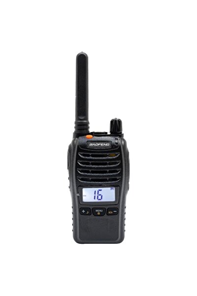 BAOFENG E88 Ekranlı Pmr 446 El Telsizi Yeni Tasarım Type-c Şarjlı Kulaklık He...