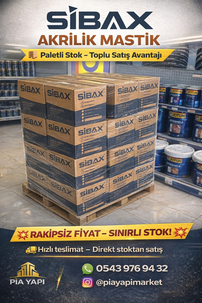 Genel Markalar Sibax Silikonize Mastik Beyaz 500 Gr Ls33