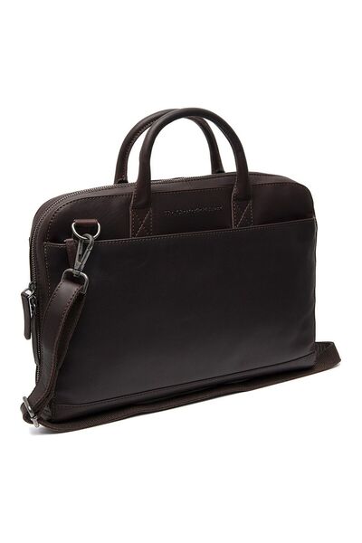 The Chesterfield Brand Kožená aktovka Tilbury s priehradkou na notebook 39 cm