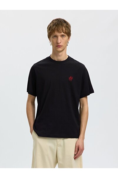 SELECTED T-Shirt Besticktes