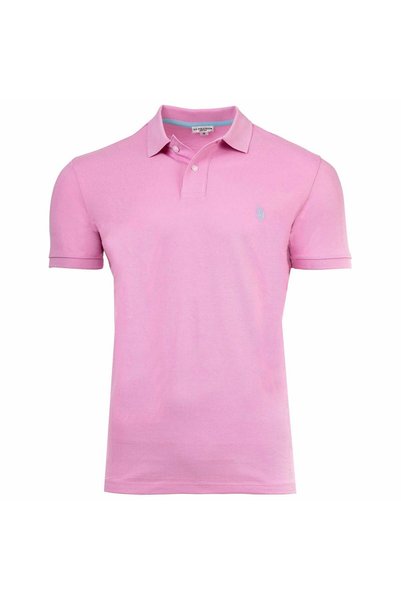 U.S. Polo Assn. Herren Poloshirt - Carded Piquet, Logo-Stickerei, Baumwolle
