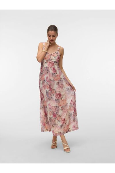Vero Moda Kleid AWBLAIR Langes Kleid
