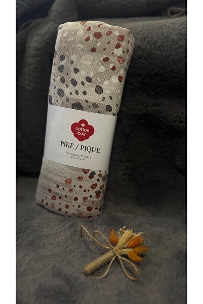 Cotton Box Asorti Reno Piqué imprimat dublu Fiorina Somon
