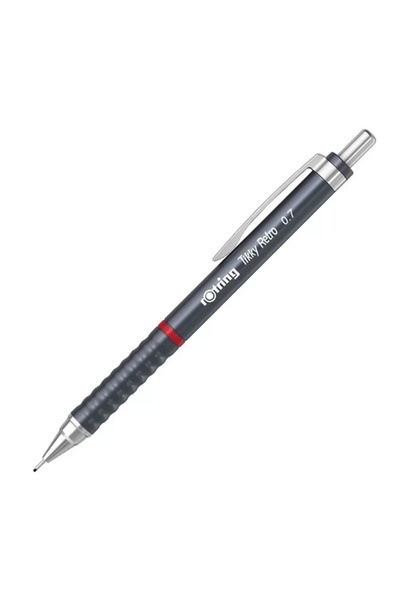 Rotring Tıkky Retro 07 Metalik Gri Versatil Kalem 2202570
