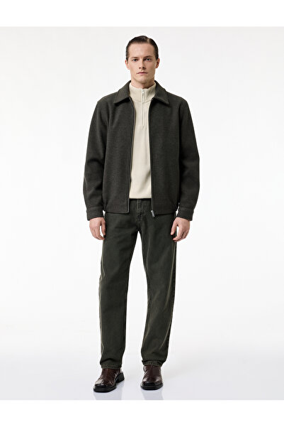 Koton Bavlněné džíny s normálním pasem, vintage střih, rovné nohavice