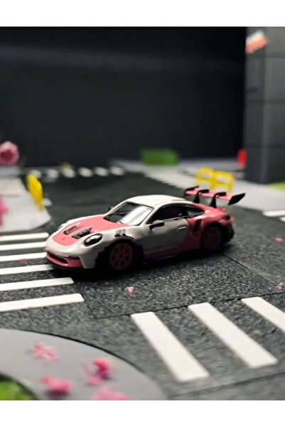 Timemicro Time Micro Porsche 992 GT3 RS Peach Pouder (Pleksi -Kapalı Kutu-Jel...