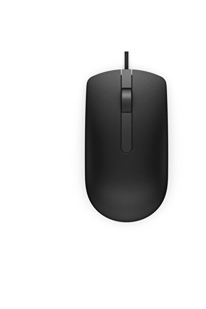Dell Mouse MS116 3 buttons, wired, 1000 dpi, USB conectivity, Negru