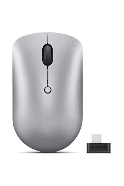 LENOVO 540 USB-C Wireless Compact Mouse, Silver Gray