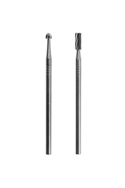 Proxxon Set 2 freze din Tungsten-Carbid, 28750, Argintiu