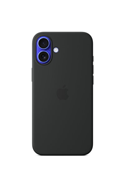 Apple iPhone 16 Plus Silicone Case with MagSafe - Black