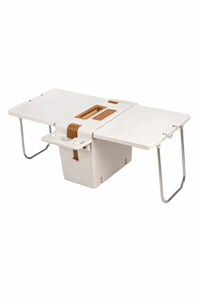 Urbanza Portable Outdoor Cooler Box White Folding Ice Storage Camping Picnic ...