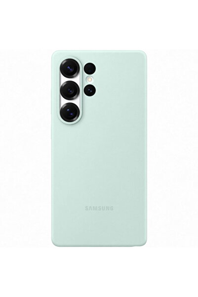 Samsung Silicone Case for Galaxy S25 Ultra, Mint Green