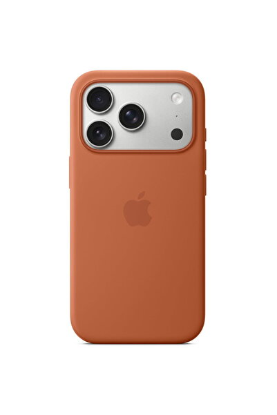 Apple Silicone Case with MagSafe for iPhone 17 Pro, Terra Cotta