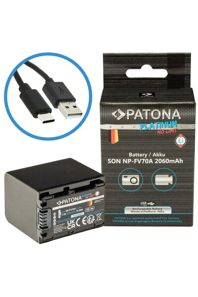 Patona Acumulator replace Platinum NP-FV70 2060mAh pentru Sony FDR-AX40 FDR-A...