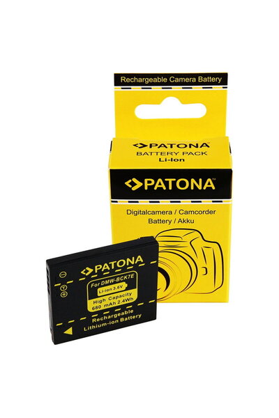 Patona Acumulator / Baterie pentru Panasonic DMC-FH2 FH5 FH7 FH25 DMW-BCK7E- ...