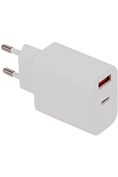 Patona Încărcător rapid 18W PD QC 3.0 1x USB-C 1x USB-A 5V 3A-2584