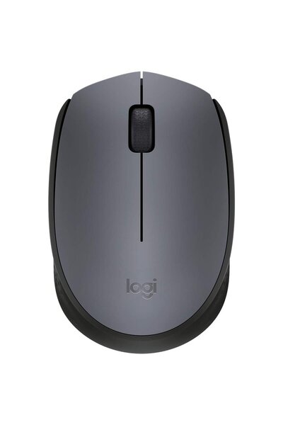 logitech Mouse wireless M170, gri