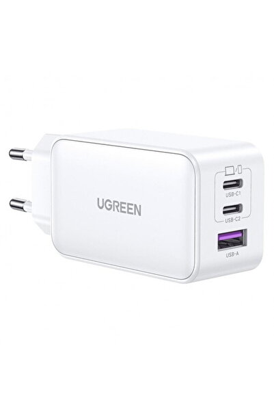 Ugreen Ugreen mains charger, "CD244" Quick Charge 65W GaN, 2 x USB Type-C, 1 ...